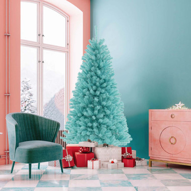 Artificial ChristmasTree with Blue Branch Tips (6ft or 7ft) product image