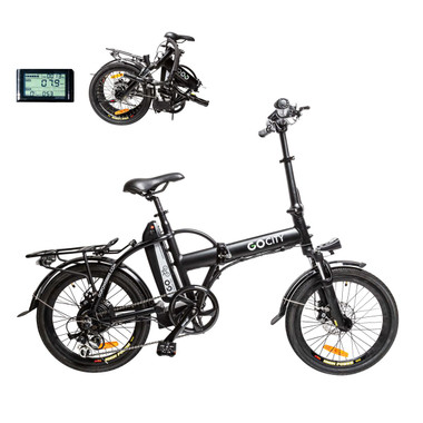 GoCity Folding Electric Bicycle with Removable Lithium-Ion Battery & 500W Motor  product image