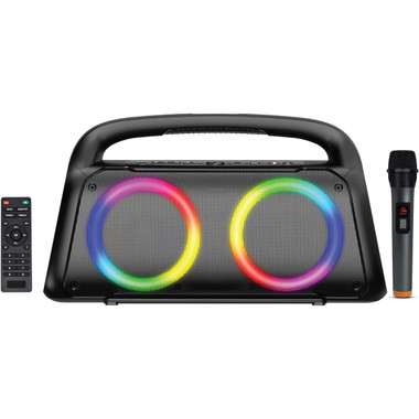 Portable Bluetooth Speaker with LED DJ Lights product image