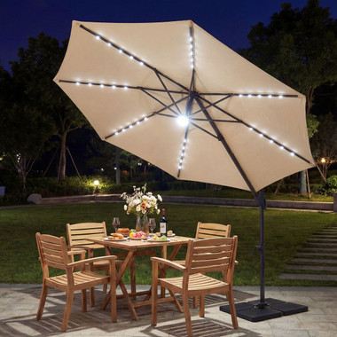 LED Cantilever Patio Umbrella  product image