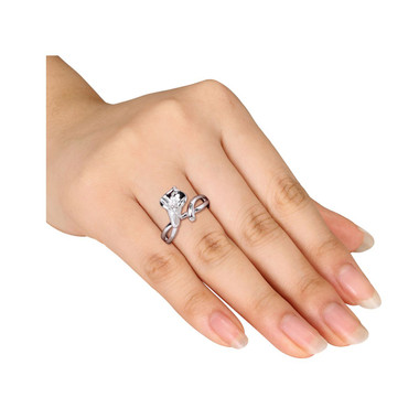 Promise Fashion Ring in Sterling Silver with Diamonds (H-I I1-I2) product image