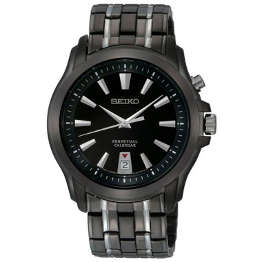 Seiko™ Men's Perpetual Calendar Stainless Steel Watch product image