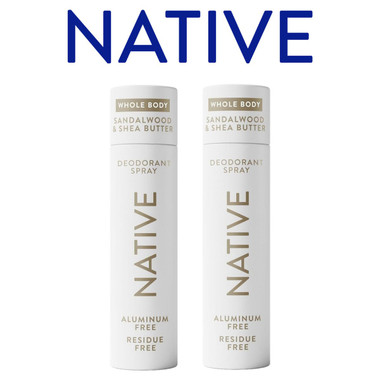 Native Whole Body Aluminum-Free Deodorant Spray, 3.5 oz  (Pack of 2) product image