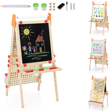 4-in-1 Kids' Wooden Art Easel  product image