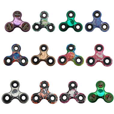 Assorted Fidget Spinners (12-Pack) product image