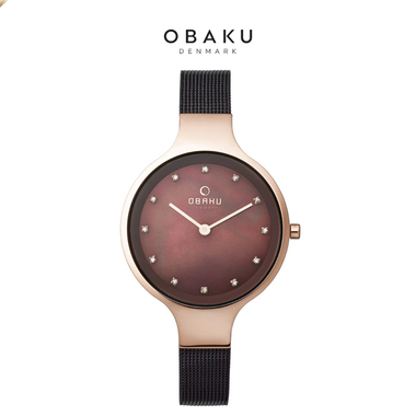 Obaku Women's Classic Brown Dial Watch product image