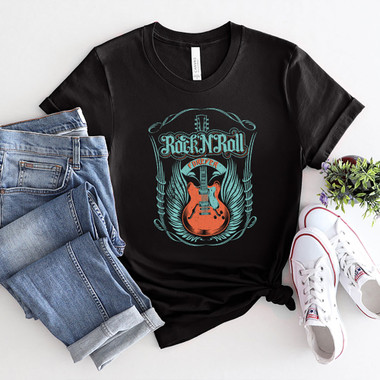 'Rock 'N' Roll' Forever Graphic Short-Sleeve Tee product image