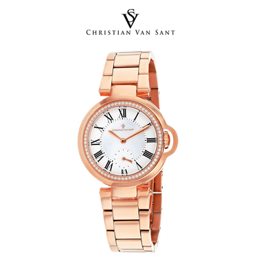 Christian Van Sant Women's Cybele White Mother of Pearl Dial Watch product image