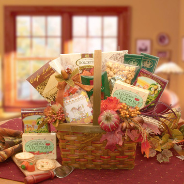 Harvest Blessings Gourmet Fall Gift Basket product image