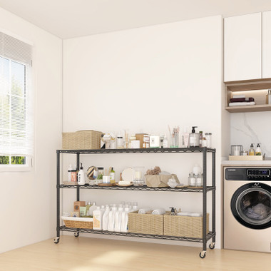 3-Tier Heavy Duty Wire Shelf Rack  product image