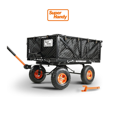 SuperHandy Garden Cart with Tow and Dump Features product image