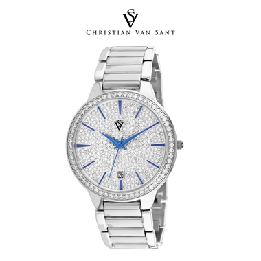 Christian Van Sant Women's Alessia Silver Dial Watch product image