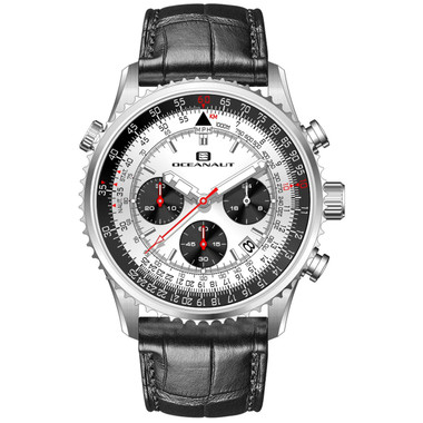 Oceanaut Men's Flight Silver Dial Watch product image