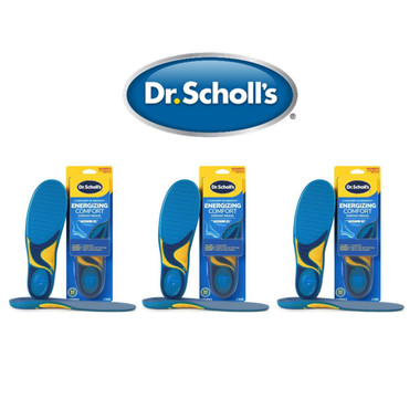 Dr. Scholl's Energizing Comfort Massaging Gel Insoles (3 Pairs) product image