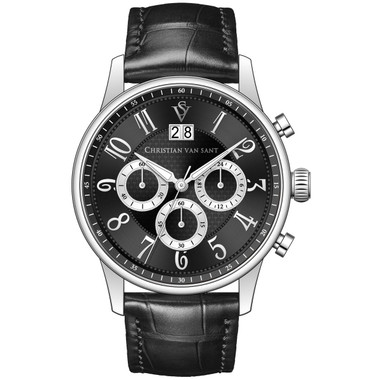 Christian Van Sant Men's Heritage Black  Dial Watch product image