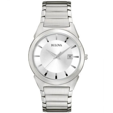 Bulova Men's Classic Silver Dial Watch product image