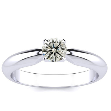 1/3 Carat Diamond Solitaire Engagement Ring in 1.4K product image
