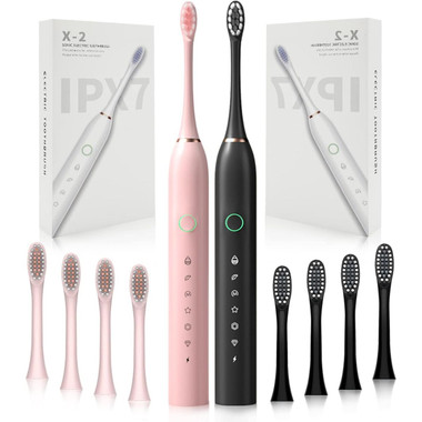 Rechargeable Electric Toothbrushes (2-Pack) product image