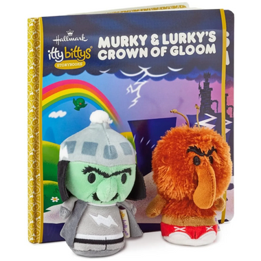 'Murky & Lurky's Crown of Gloom' Plush Toys and Storybook Set product image