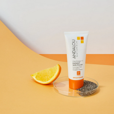 Andalou Naturals® Chia Omega + C Radiant Skin Polish, 2 fl. oz. (2-Pack) product image
