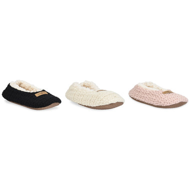 GaaHuu Women's Textured Knit Ballerina Slippers product image