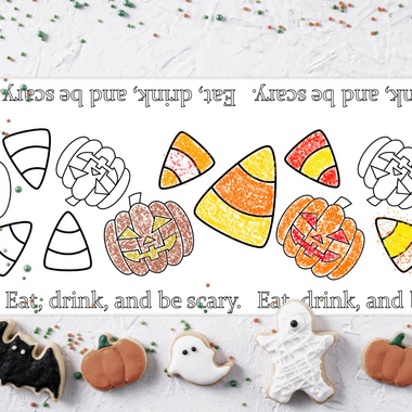 'Eat, Drink, and Be Scary' Table Runner product image