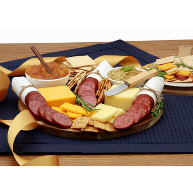 Classic Gourmet Cheese Snacks Charcuterie Board product image
