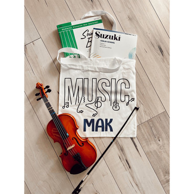 Personalized Music Tote Bag product image
