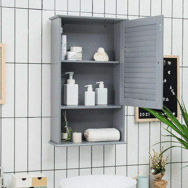 Bathroom Single Door Wall-Mounted Storage Cabinet product image