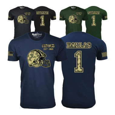 Men's Ultimate Camo Football Team Color T-Shirt product image