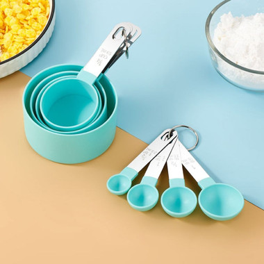 8-Piece Measuring Cups and Spoons Set product image