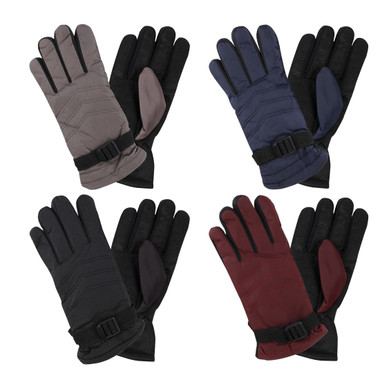 Women's Fur Lined Snow Ski Warm Winter Gloves (2-Pairs) product image