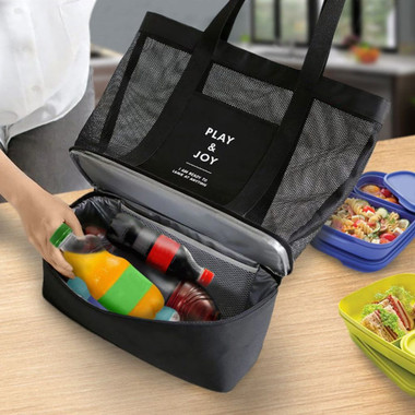 Beach Bag with Insulated Cooler product image