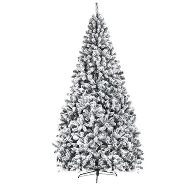 Artificial Snow Flocked 6ft, 7.5ft or 9ft Unlit Christmas Tree product image