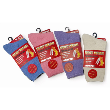 Ironyte® Heat Wear Winter-Warm Thermal Socks (8-Pair) product image