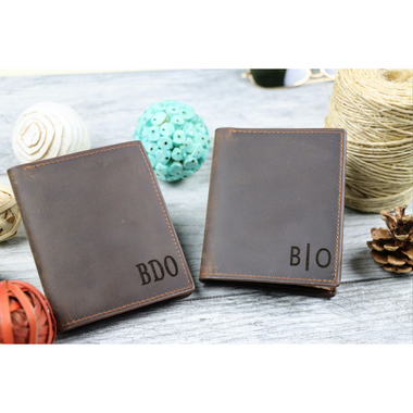 Personalized Trifold Wallet for Men product image