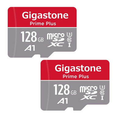 Gigastone® 128GB MicroSDXC Memory Card (2-Pack) product image