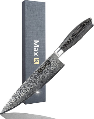 Max K™ 8-Inch Chef’s Knife with 67-Layer Damascus VG10 Steel product image
