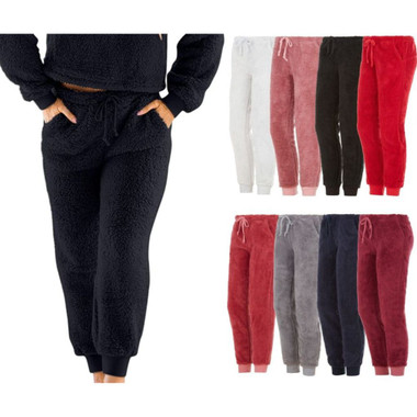 Women's Sherpa Plush Jogger Pants (2-Pack) product image