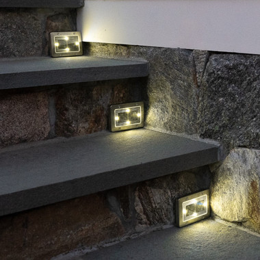 Outdoor Solar LED Pathway Accent Lights (2- or 4-Pack) product image