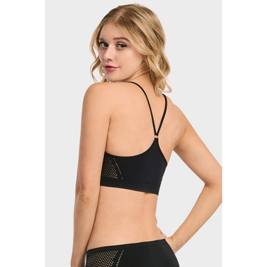 Women's Seamless Mesh Racerback Sports Bra (3- or 6-Pack) product image