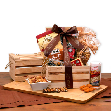 Dad's Favorites Premium Nuts and Snacks Crate  product image