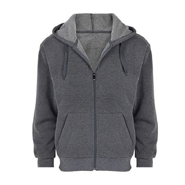 Men's Fleece Cotton Blend Full-Zip Hoodie (2-Pack)  product image