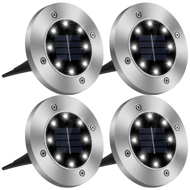 Solarek® Solar-Powered Outdoor Pathway Light (4- or 8-Pack) product image