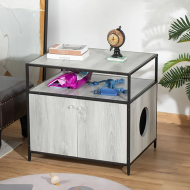 PawHut™ Cat Litter Box Enclosure Cabinet product image
