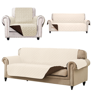 Reversible Quilted Furniture Slipcover product image