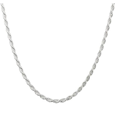 3mm Solid .925 Sterling Silver Rope Chain product image