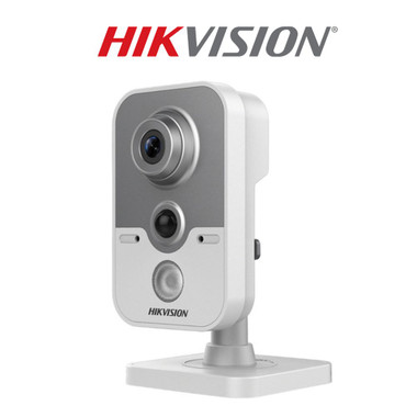 Hikvision® DS-2CE38D8T-PIR-2.8mm TurboHD 2MP Outdoor HD-TVI Cube Camera product image