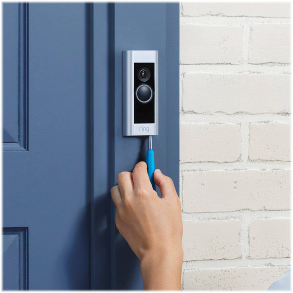 Ring® Video Doorbell Pro, Satin Nickel product image