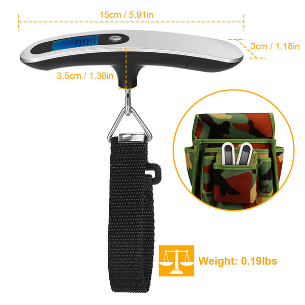 iMounTEK® Portable Digital Luggage Scale product image